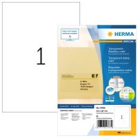 Herma 10783 öntapadós átlátszó etikett címke