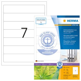 Herma 10834 öntapadós iratrendező címke