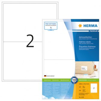 Herma 4249 nyomtatható öntapadós etikett címke