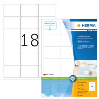 Herma 4265 nyomtatható öntapadós etikett címke