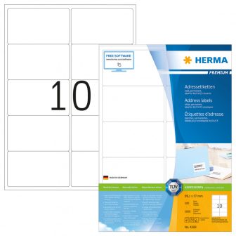 Herma 4268 nyomtatható öntapadós etikett címke