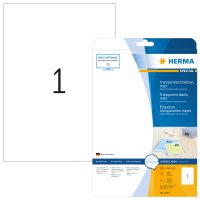 Herma 4375 öntapadós átlátszó etikett címke