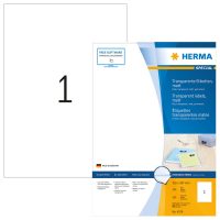 Herma 4376 öntapadós átlátszó etikett címke