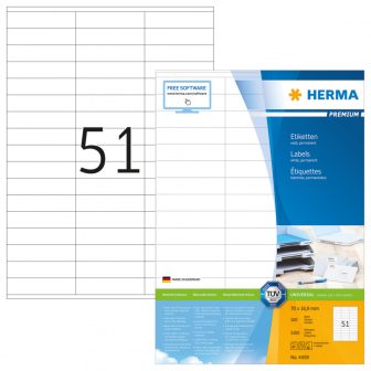Herma 4459 nyomtatható öntapadós etikett címke