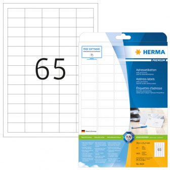 Herma 4504 nyomtatható öntapadós etikett címke