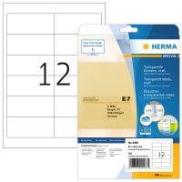 Herma 4586 öntapadós átlátszó etikett címke