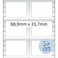 Herma 8220 nyomtatható öntapadó leporellós címke
