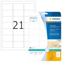 Herma 8670 öntapadós átlátszó etikett címke