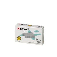   Rexel No. 56 (26/6) tűzőkapocs - kiszerelés: 1000 darab tűzőkapocs / doboz (Rexel 06131)