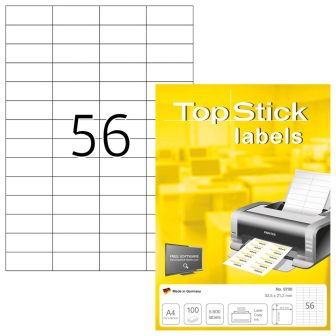TopStick 8700 nyomtatható öntapadós etikett címke