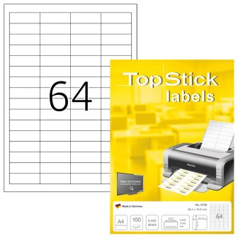 TopStick 8730 nyomtatható öntapadós etikett címke
