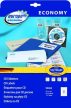   europe100 90406 univerzális 117 mm átmérőjű fehér öntapadó CD etikett címke A4 -es íven - 50 etikett címke / csomag - 25 ív / csomag (90406)