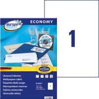europe100 ELA027 nyomtatható öntapadós etikett címke