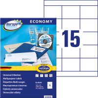 europe100 ELA044 nyomtatható öntapadós etikett címke